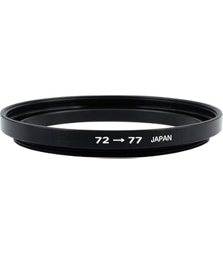 レンズフィルター82mm(ND1000・CPL➕ステップアップリング77→82 Amazon | Kenko フィルター径変換アダプター ステップアップリングN 77